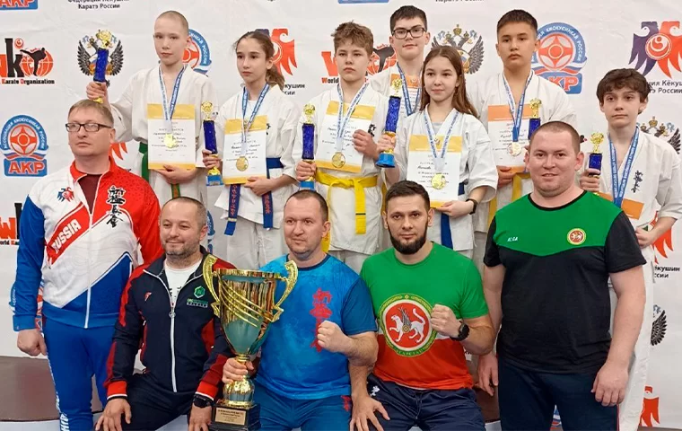 Юный спортсмен из Нижнекамска вошел в тройку призеров на всероссийском турнире по киокусинкай