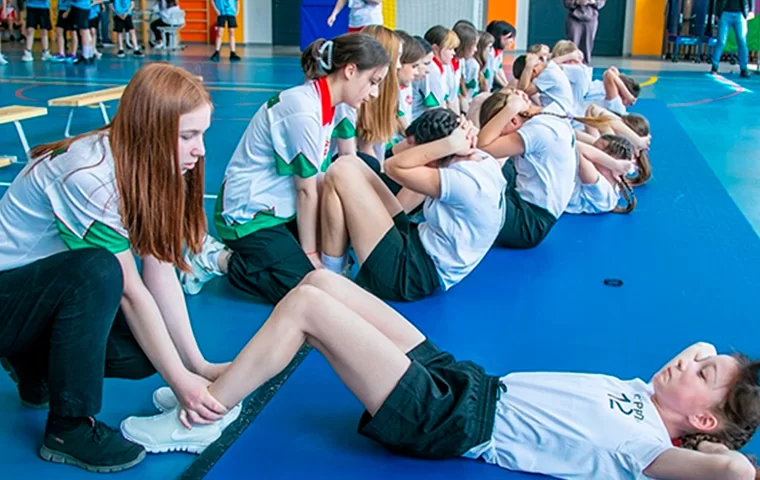 В Нижнекамске проходит финал школьных спортивных соревнований «‎Президентские состязания»