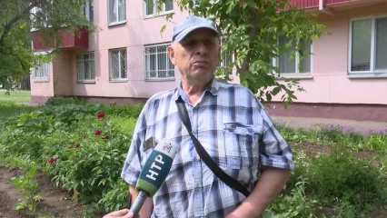 Нижнекамцы поддержали пенсионера, который ухаживает за цветником у дома - НТР 24