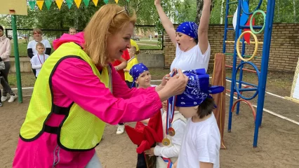 Малые летние олимпийские игры состоялись на территории детского сада № 73 в Нижнекамске