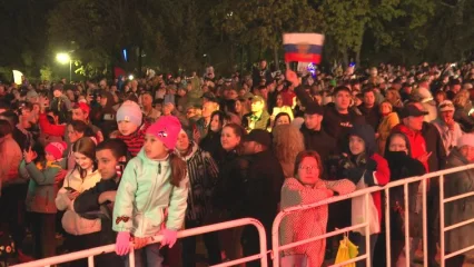 11 тысяч нижнекамцев отметили День Победы на городском празднике
