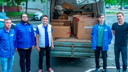 Нижнекамцы отправили гуманитарную помощь в два города Луганской области - НТР 24