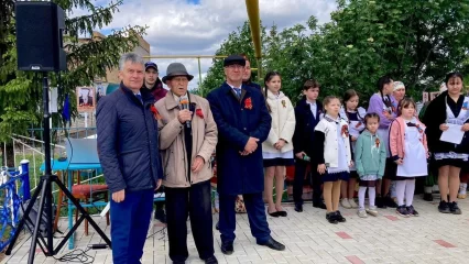 В селах Нижнекамского района проходят праздничные митинги в честь Дня Победы