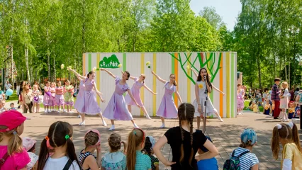 В городском парке Нижнекамска пройдет отчетный концерт детских творческих коллективов
