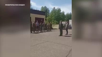 Из Нижнекамска в зону СВО отправилась очередная группа бойцов после отпуска - НТР 24