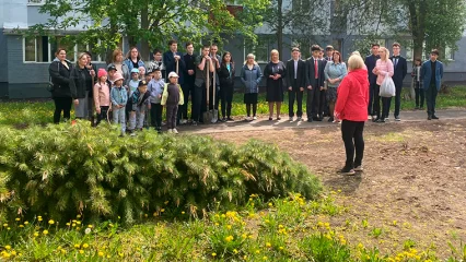 В Нижнекамске высадили 78 сосен в честь 78-й годовщины Победы в Великой Отечественной войне