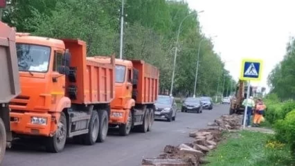 В Нижнекамске 4 мая продолжится ремонт на внутриквартальной дороге по пр. Вахитова