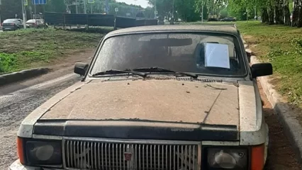 В Нижнекамске разыскивают владельца брошенного автомобиля