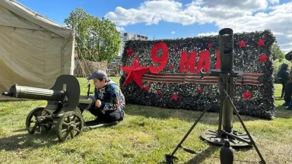 В Нижнекамске на День Победы открылось множество тематических площадок - НТР 24