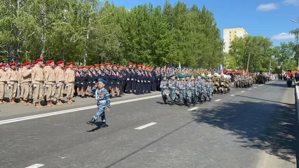 Празднование Дня Победы в Нижнекамске