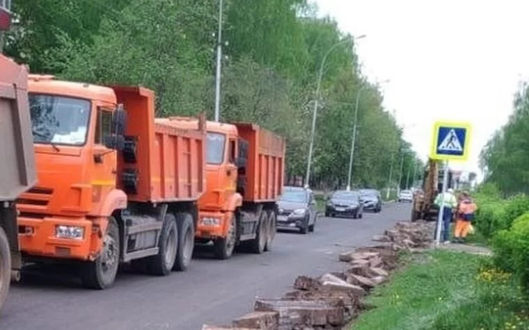 В Нижнекамске 4 мая продолжится ремонт на внутриквартальной дороге по пр. Вахитова