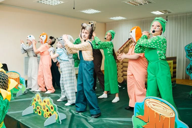 В Нижнекамске поставили инклюзивный спектакль с участием особенных детей