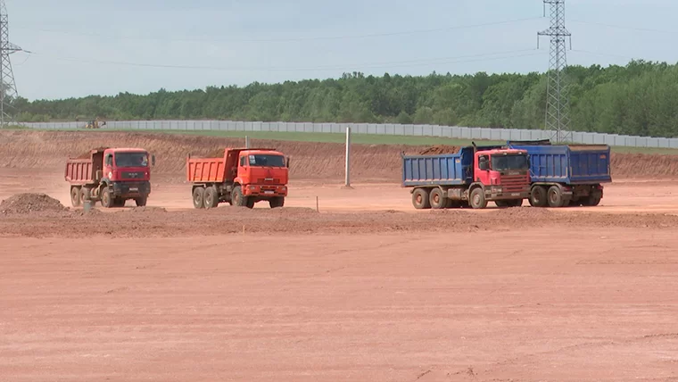 В Татарстане началось строительство крупнейшего в России логистического терминала