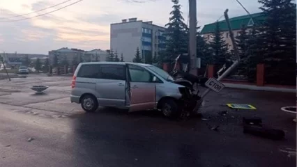 В Татарстане 12-летний водитель устроил погоню и попал в ДТП