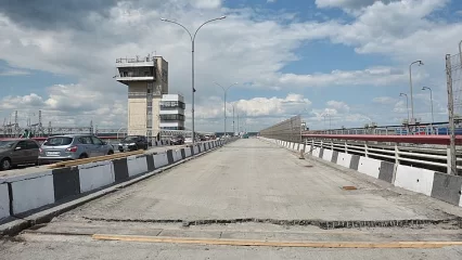 Ремонт дороги на мосту «Нижнекамской ГЭС» планируют завершить досрочно