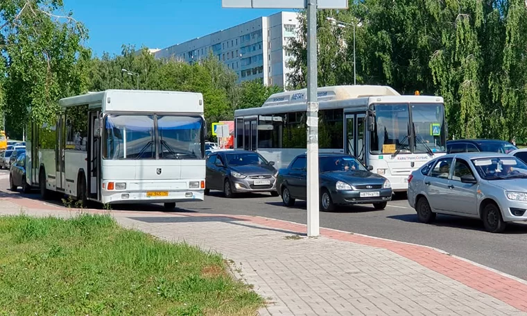 В Нижнекамске временно изменятся маршруты автобусов в связи с полумарафоном