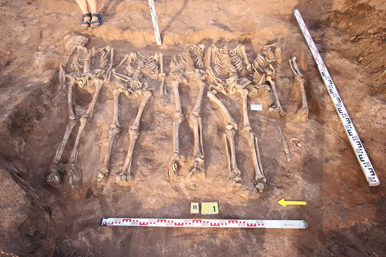 При строительстве трассы М7 в Татарстане обнаружены погребения эпохи железного и бронзового веков