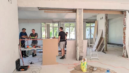 Нижнекамцам показали ход ремонтных работ на месте нового арт-пространства - НТР 24