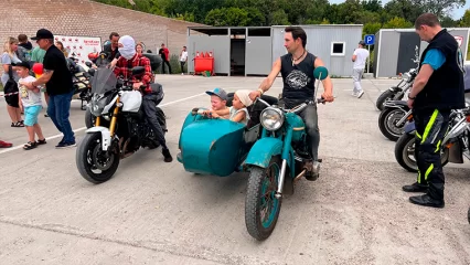 Нижнекамские байкеры опубликовали видео с праздника для онкобольных детей - НТР 24