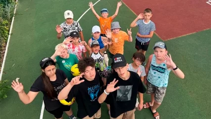 В Нижнекамском районе открылась очередная смена палаточного лагеря для детей - НТР 24