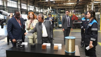 Президент Сенегала посетил предприятия нефтегазохимического комплекса в Нижнекамске - НТР 24
