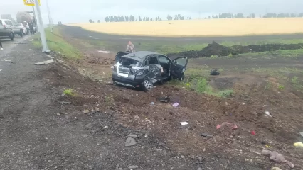 Двое детей погибли в ДТП на трассе в Татарстане