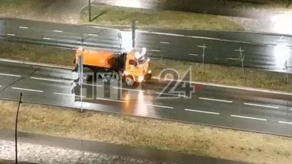 В Нижнекамске заметили коммунальщиков, поливающих деревья во время дождя - НТР 24