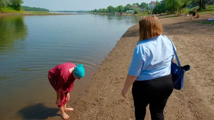 На «диких» пляжах Нижнекамска проходят рейды - НТР 24