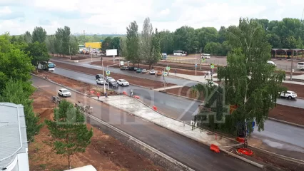 В Нижнекамске выполняется второй этап капремонта дороги по ул. Вокзальной