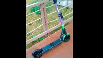 «Только не ругайтесь»: нижнекамские подростки выловили из озера взятый напрокат самокат - НТР 24