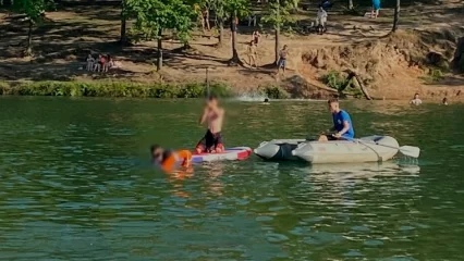 В Татарстане спасли двух парней, которые тонули в реке - НТР 24