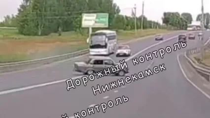 Нижнекамец устроил дрифт на Соболековской трассе - НТР 24