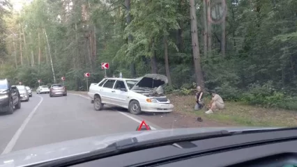 На дороге из Нижнекамска на майдан произошла авария