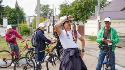 В Нижнекамске состоялась вторая велосипедная экскурсия при поддержке  программы «Формулы хороших дел» СИБУРа