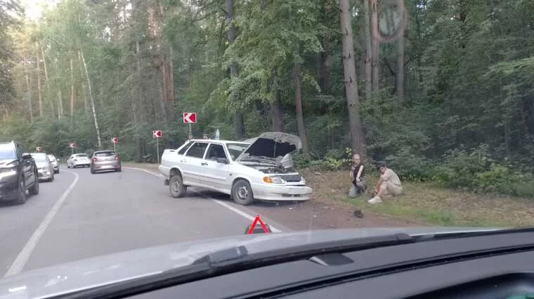 На дороге из Нижнекамска на майдан произошла авария