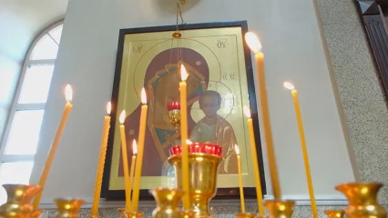 Православные нижнекамцы отмечают Успение Пресвятой Богородицы