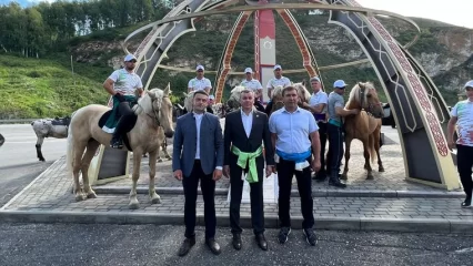 В Республике Алтай финишировал конный пробег «Татарстан – Алтай» - НТР 24