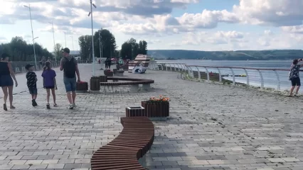 В Нижнекамске обновили набережную - НТР 24