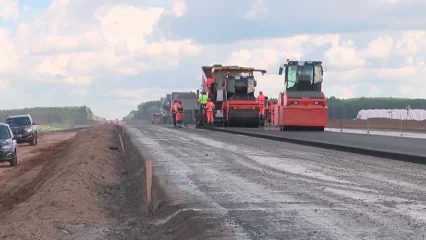 В Татарстане введены временные ограничения на трассе Казань — Оренбург - НТР 24
