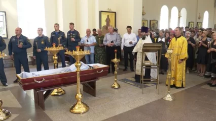 В Нижнекамске простились с ветераном пожарной охраны города Алексеем Шаповаловалым