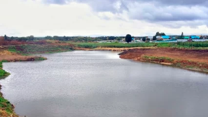 В Нижнекамском районе появился пруд имени Юрия Болтикова - НТР 24