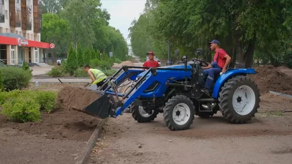 Реконструкция Школьного бульвара в Нижнекамске завершится в конце августа, проезд через арку закроют - НТР 24