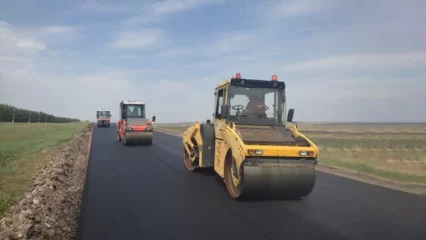 В Татарстане завершен ремонт дороги Джалиль – Сарманово
