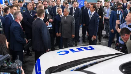 В госавтоинспекции Татарстана тестируют электромобиль «Москвич»