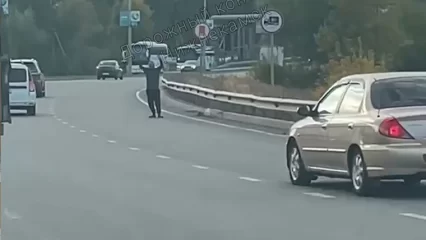 Нижнекамцев предупредили о странном голосующем на дороге человеке - НТР 24