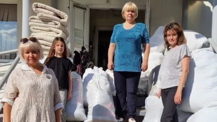 Нижнекамцы отправили более 40 мешков гумпомощи госпиталю в зоне СВО - НТР 24