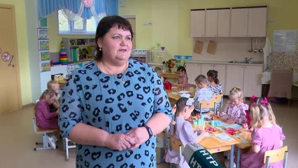 Воспитатель из Нижнекамска с 36-летним стажем рассказала о секретах профессии