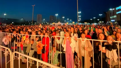 Праздничный концерт на День города в Нижнекамске посетили более 25 тысяч человек - НТР 24