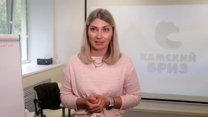 Мастер-класс для участников «Камского бриза» провела журналист Первого канала
