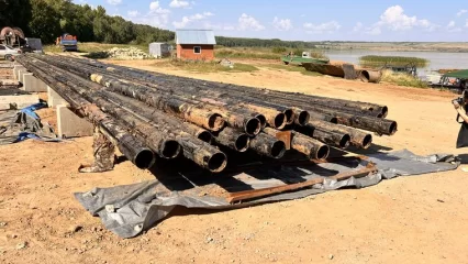 Работы по поднятию старого нефтепровода со дна Камы выполнены на 53% - НТР 24